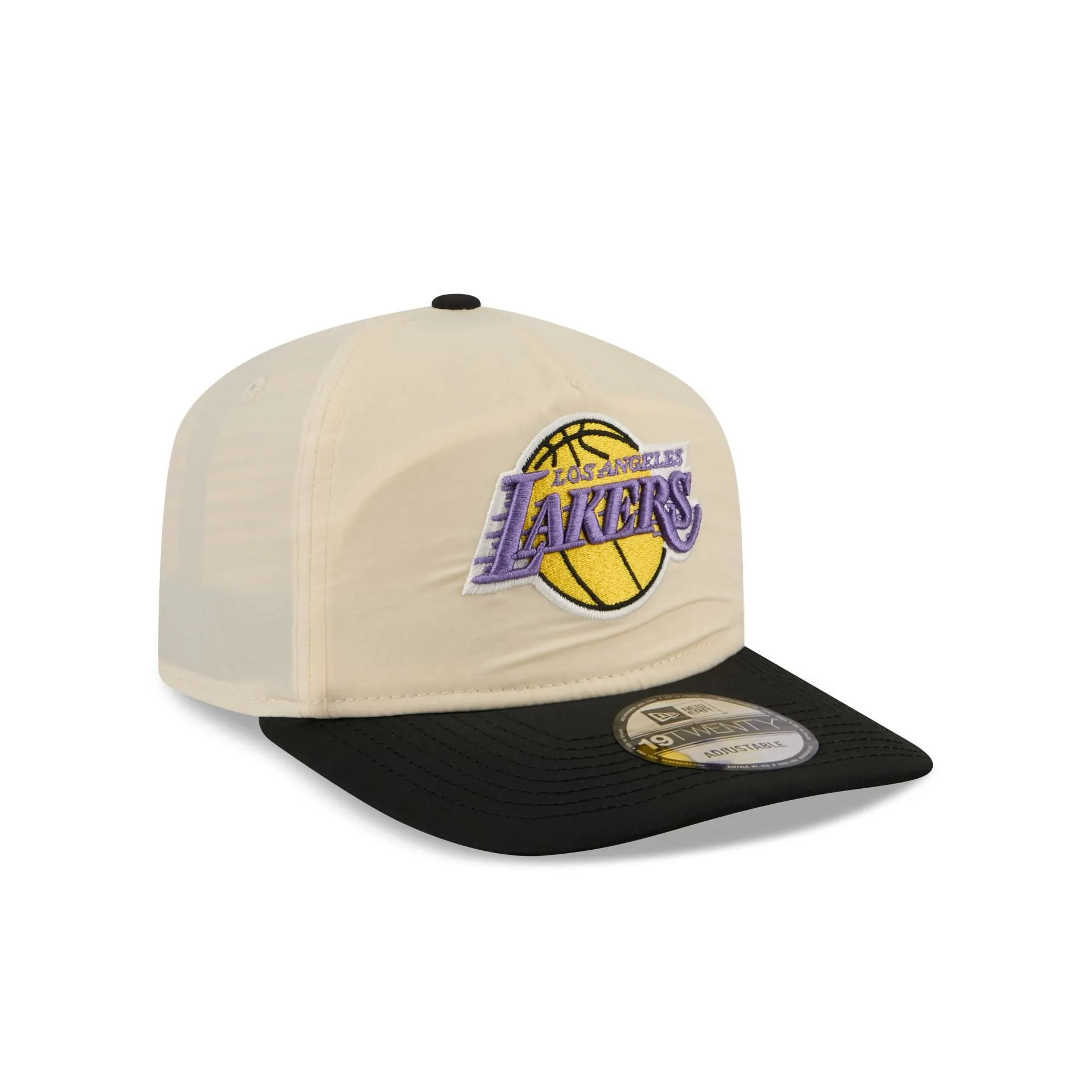 Los Angeles Lakers Chrome Nylon 19TWENTY Adjustable Hat sold by New Era product image thumbnail 3