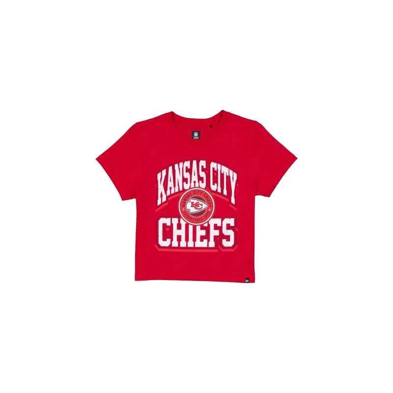 Kansas City Chiefs 2026 Training Women's Cropped T-Shirt made by New Era