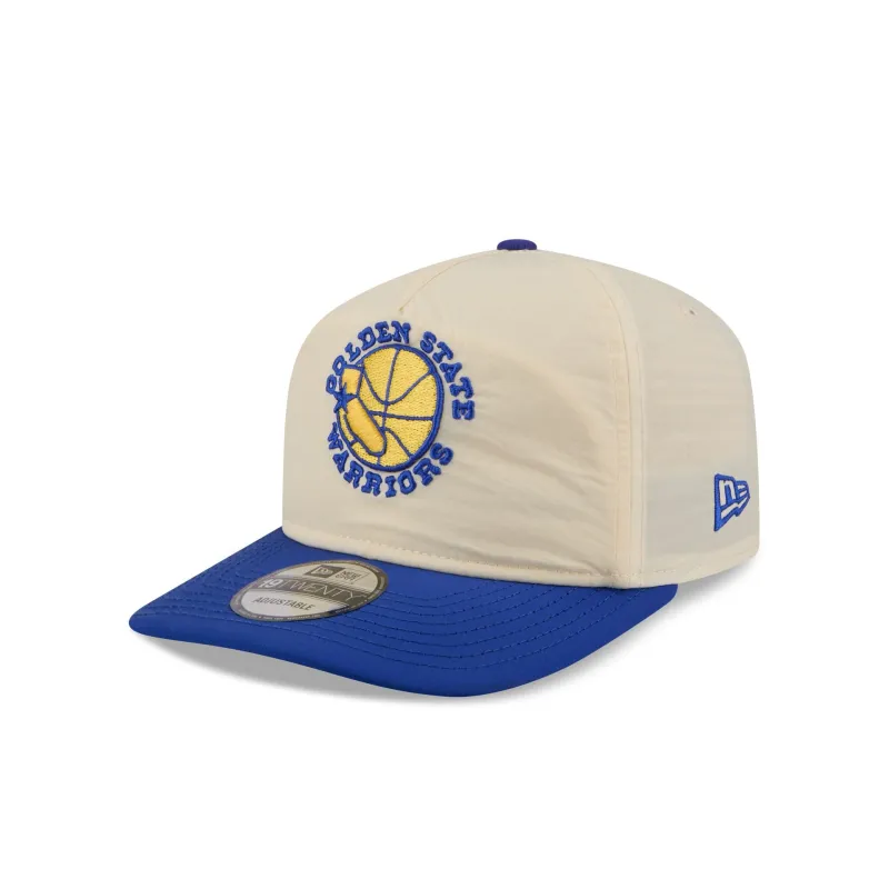 Golden State Warriors Chrome Nylon 19TWENTY Adjustable Hat made by New Era