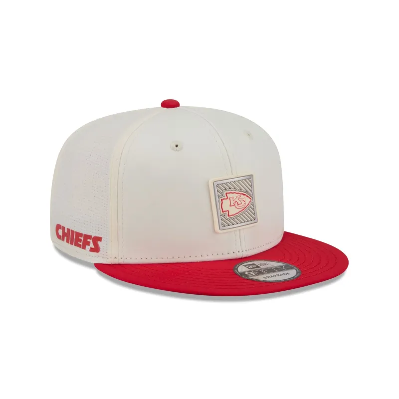 Kansas City Chiefs 2026 Training 9FIFTY Snapback Hat made by New Era