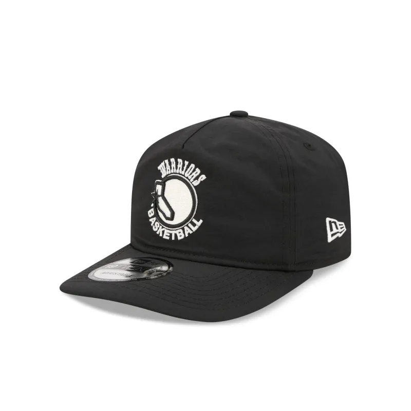 Golden State Warriors Black Nylon 19TWENTY Adjustable Hat made by New Era