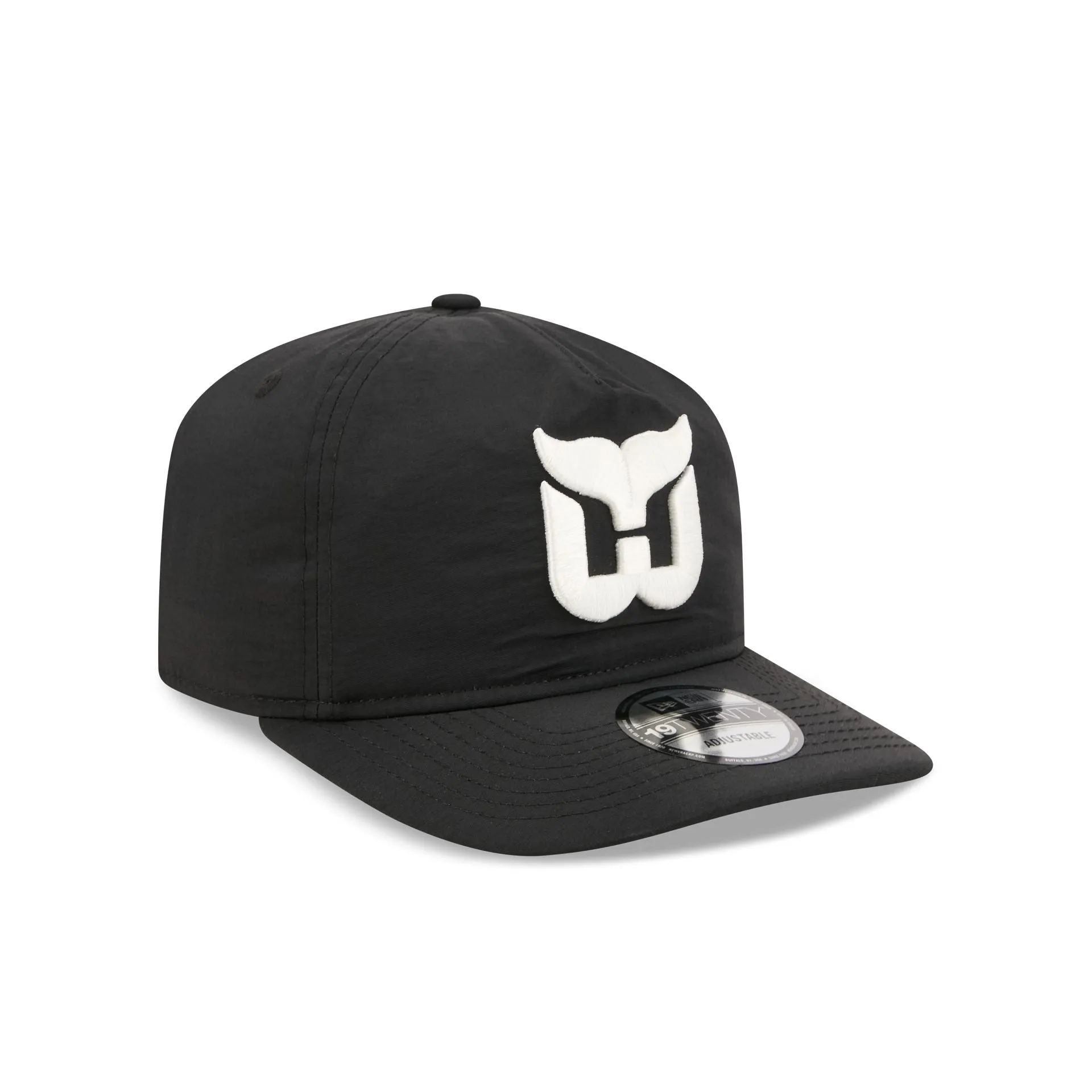 Hartford Whalers Black Nylon 19TWENTY Adjustable Hat sold by New Era product image thumbnail 3