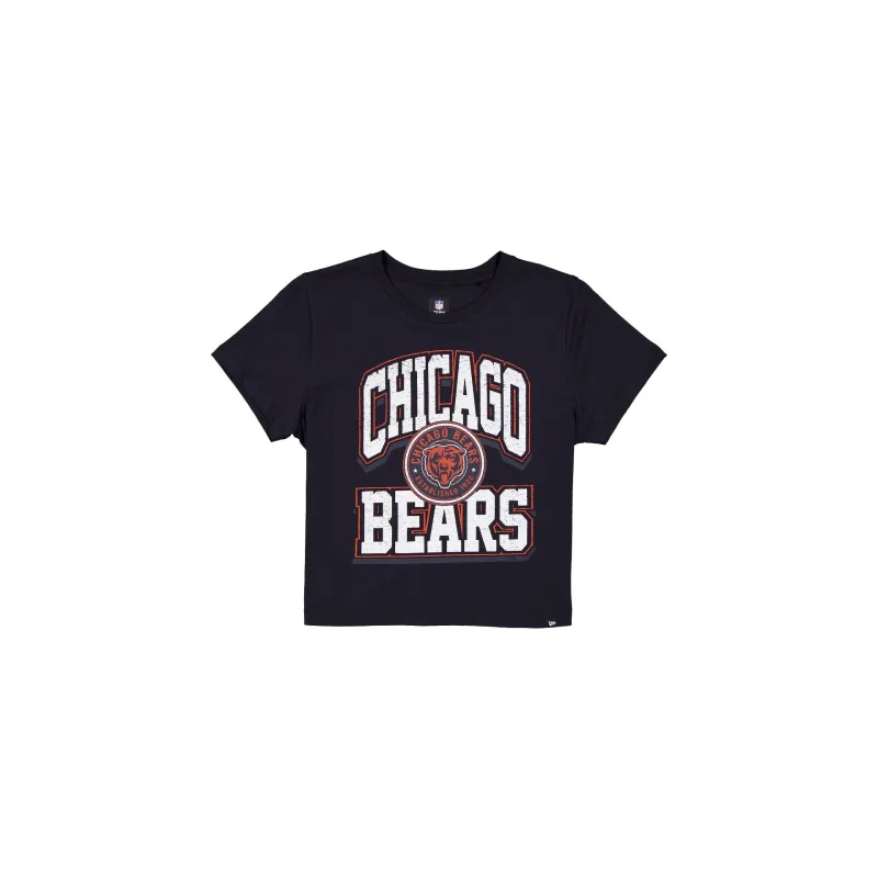 Chicago Bears 2026 Training Women's Cropped T-Shirt made by New Era