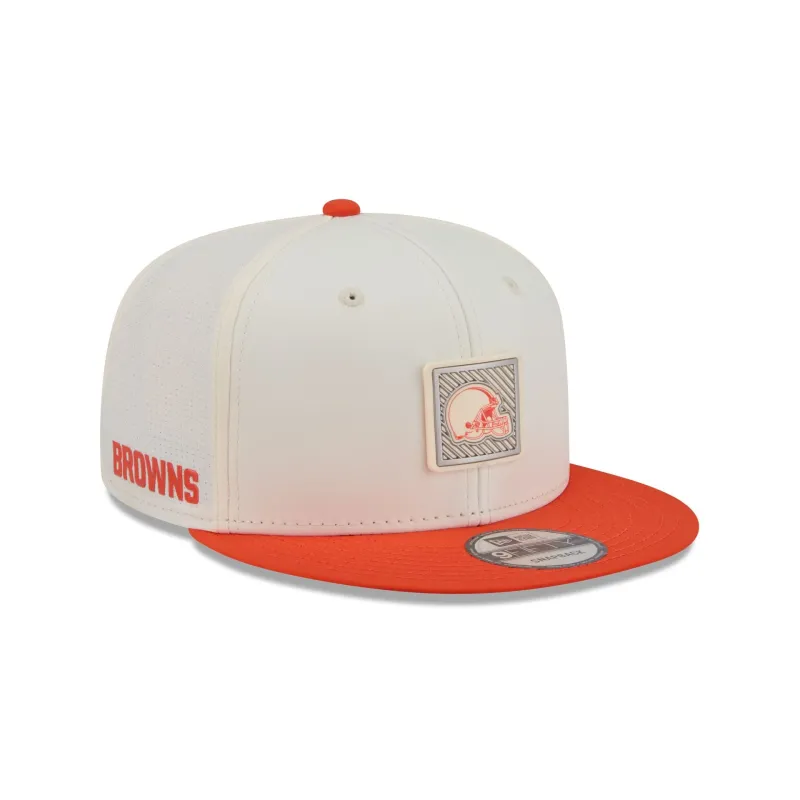 Cleveland Browns 2026 Training 9FIFTY Snapback Hat made by New Era
