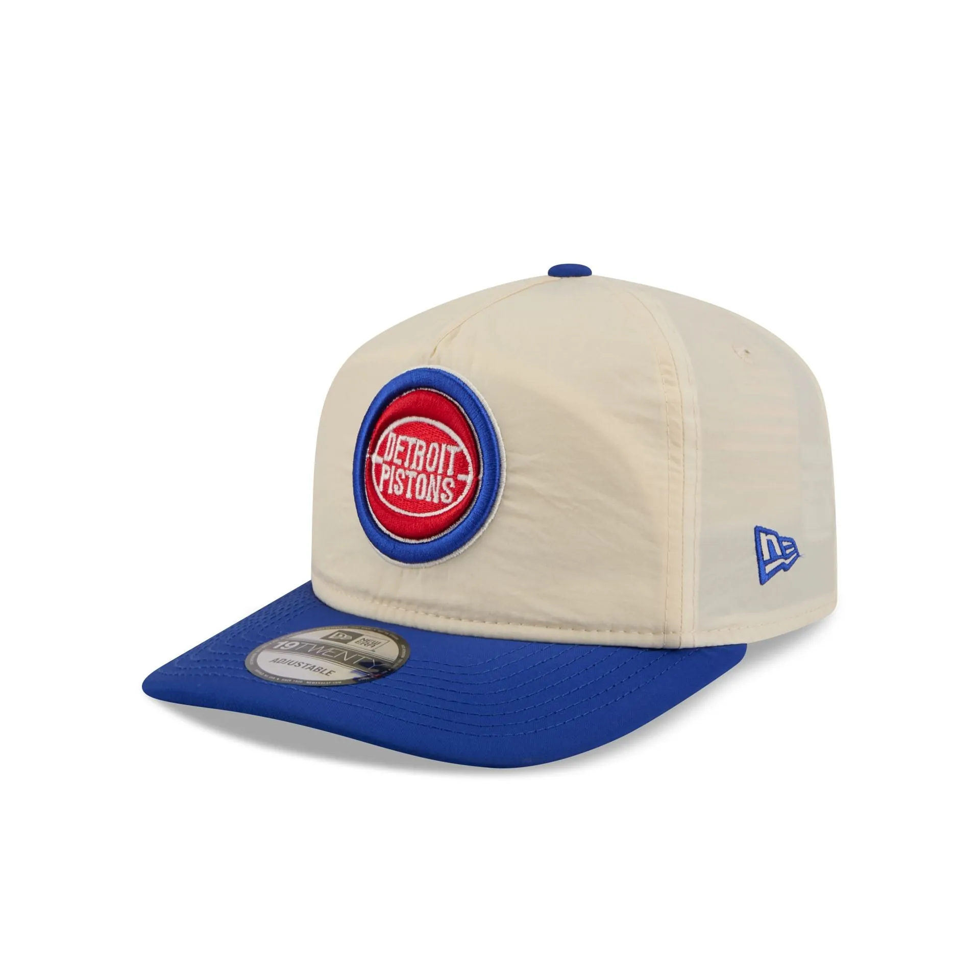 Detroit Pistons Chrome Nylon 19TWENTY Adjustable Hat sold by New Era