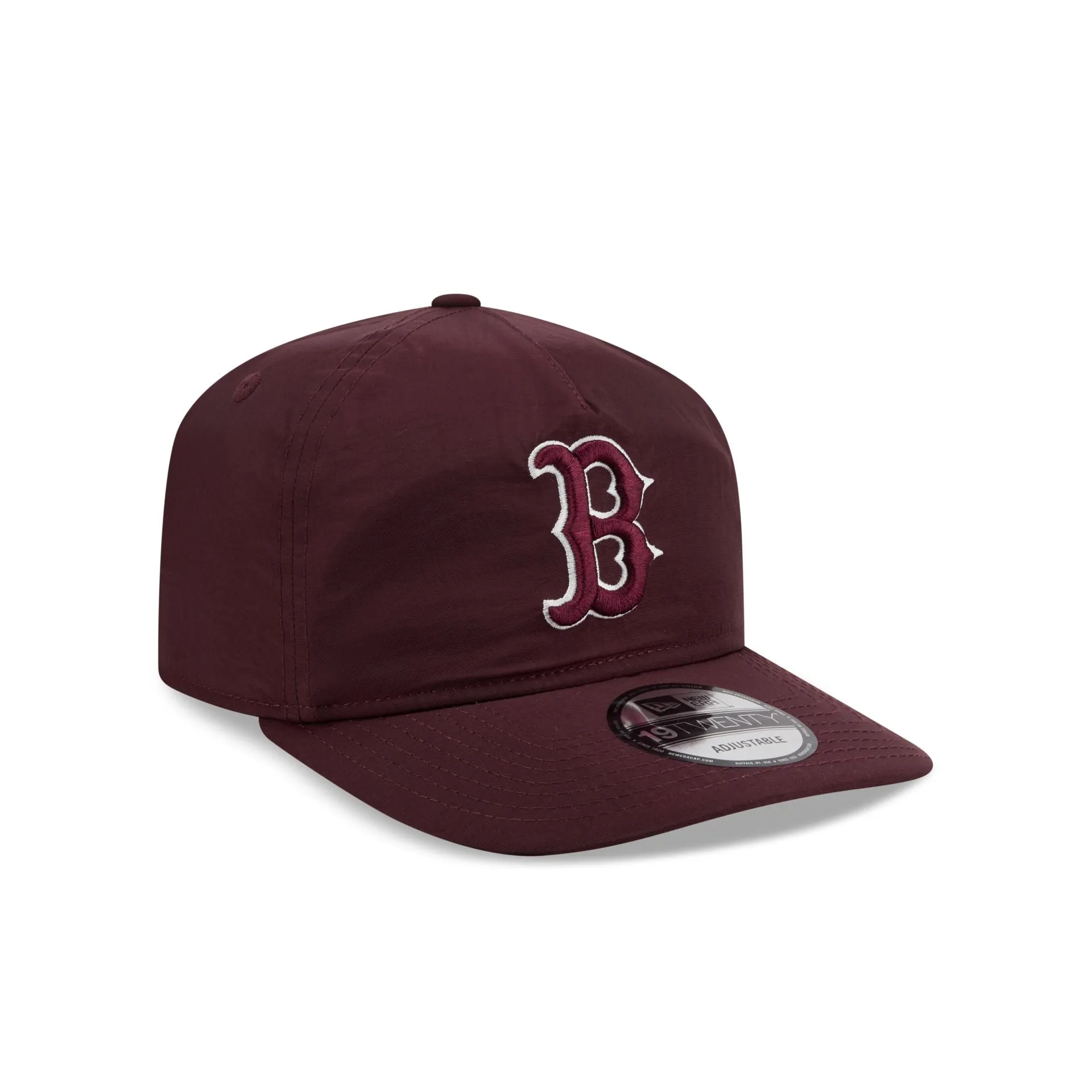 Boston Red Sox Burgundy Nylon 19TWENTY Adjustable Hat sold by New Era product image thumbnail 3
