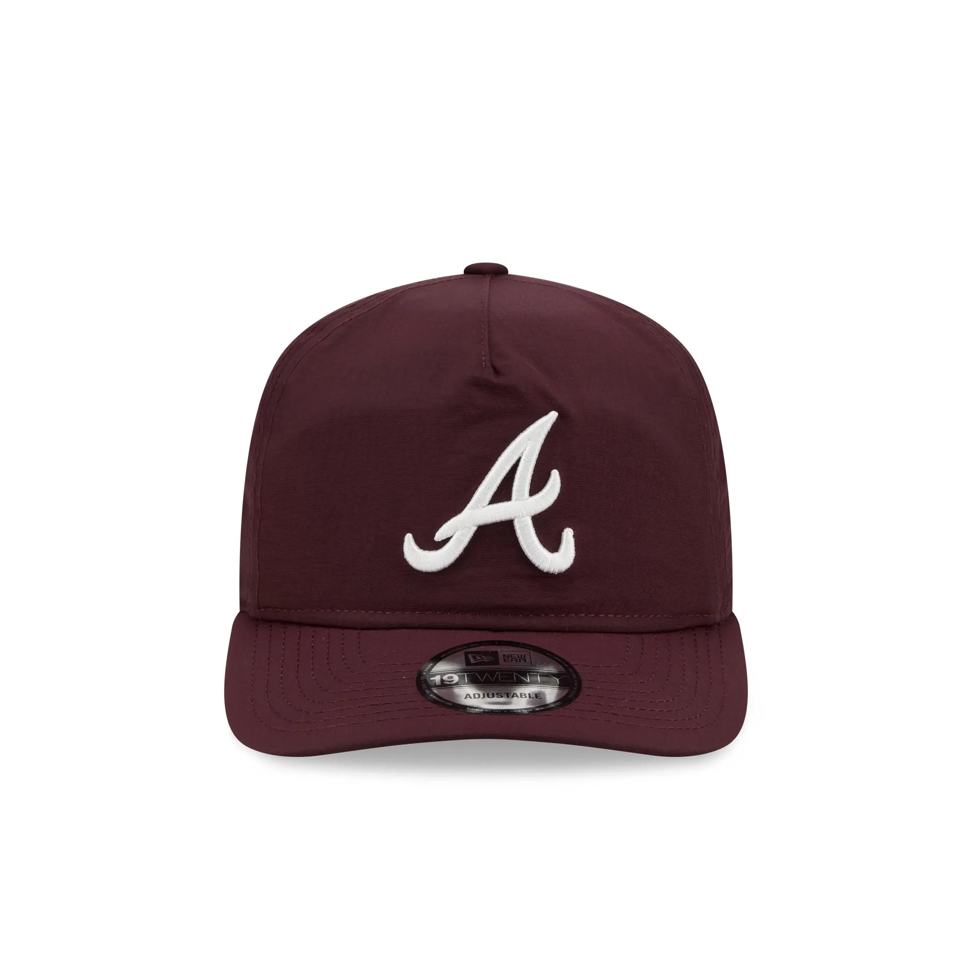 Atlanta Braves Burgundy Nylon 19TWENTY Adjustable Hat sold by New Era product image thumbnail 2