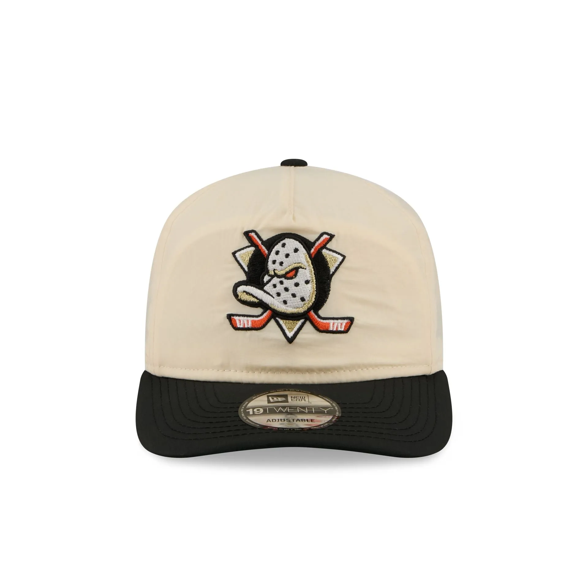 Anaheim Ducks Chrome Nylon 19TWENTY Adjustable Hat sold by New Era product image thumbnail 2
