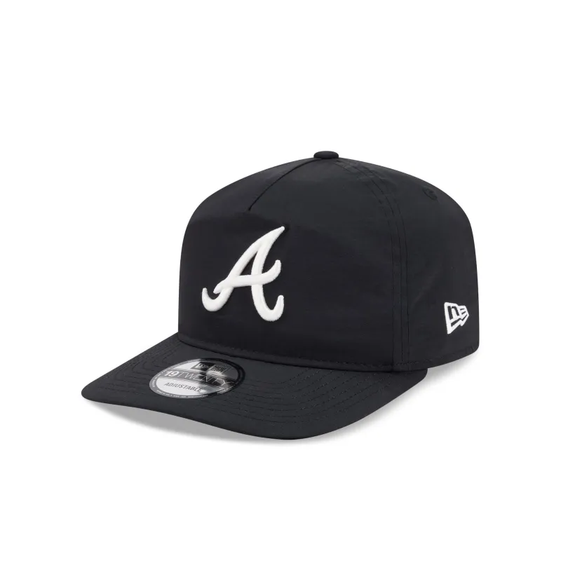 Atlanta Braves Black Nylon 19TWENTY Adjustable Hat made by New Era