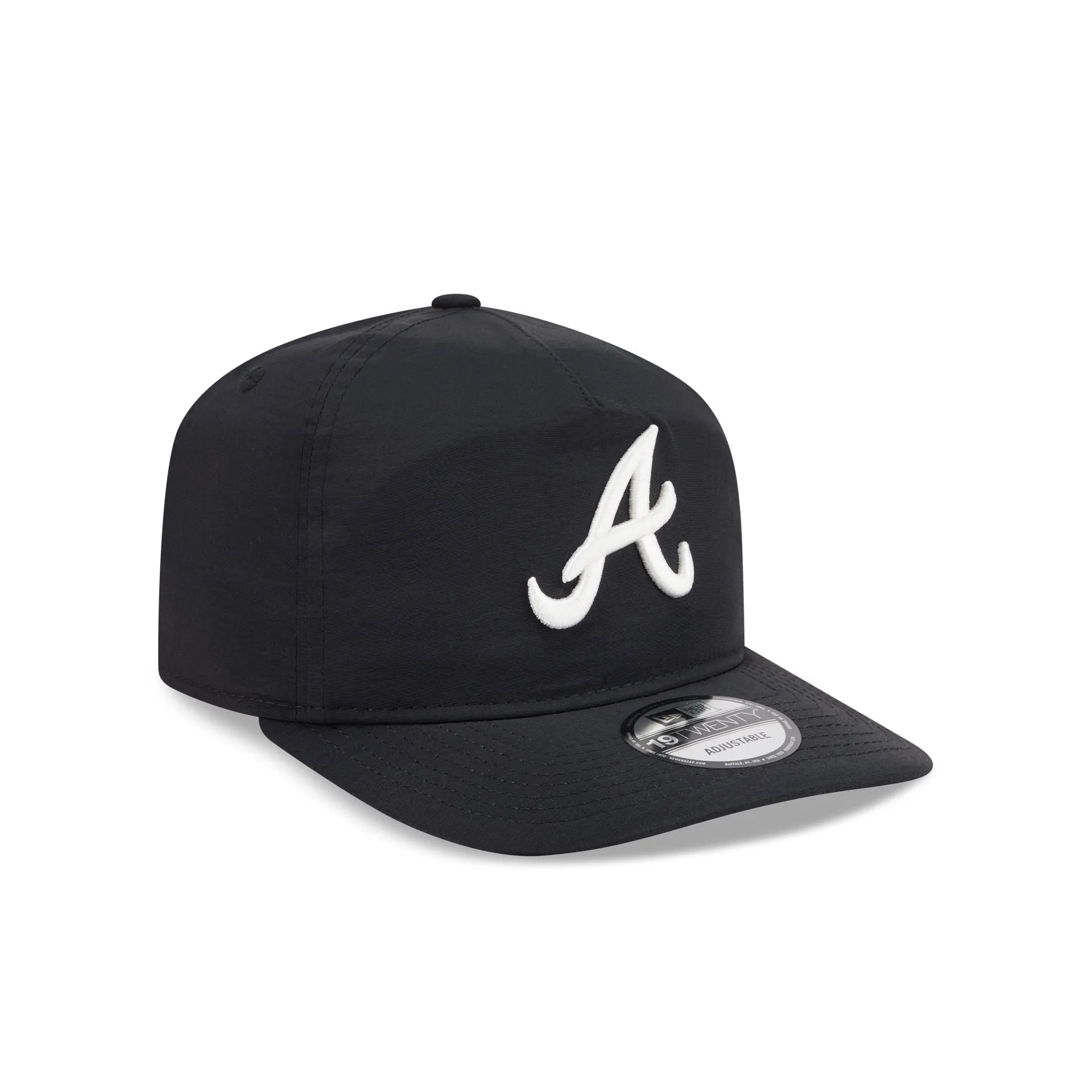Atlanta Braves Black Nylon 19TWENTY Adjustable Hat sold by New Era product image thumbnail 3
