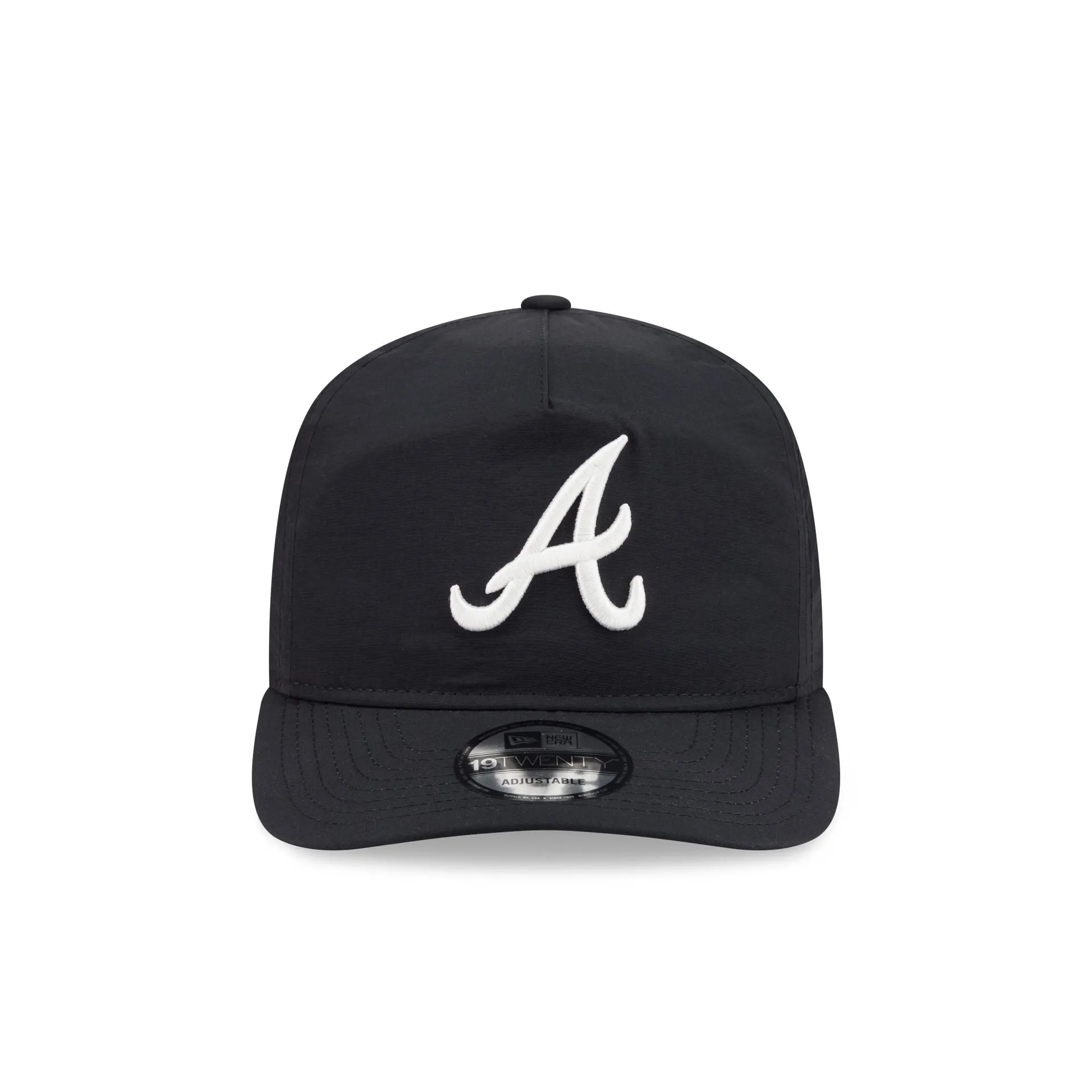 Atlanta Braves Black Nylon 19TWENTY Adjustable Hat sold by New Era product image thumbnail 2