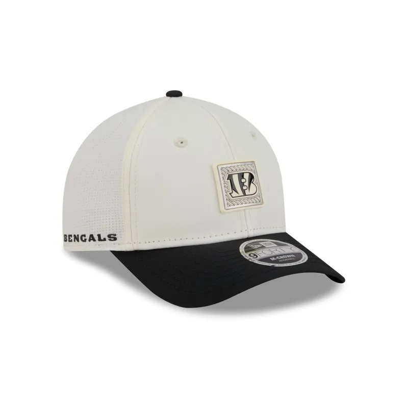 Cincinnati Bengals 2026 Training 9FORTY M-Crown Snapback Hat made by New Era