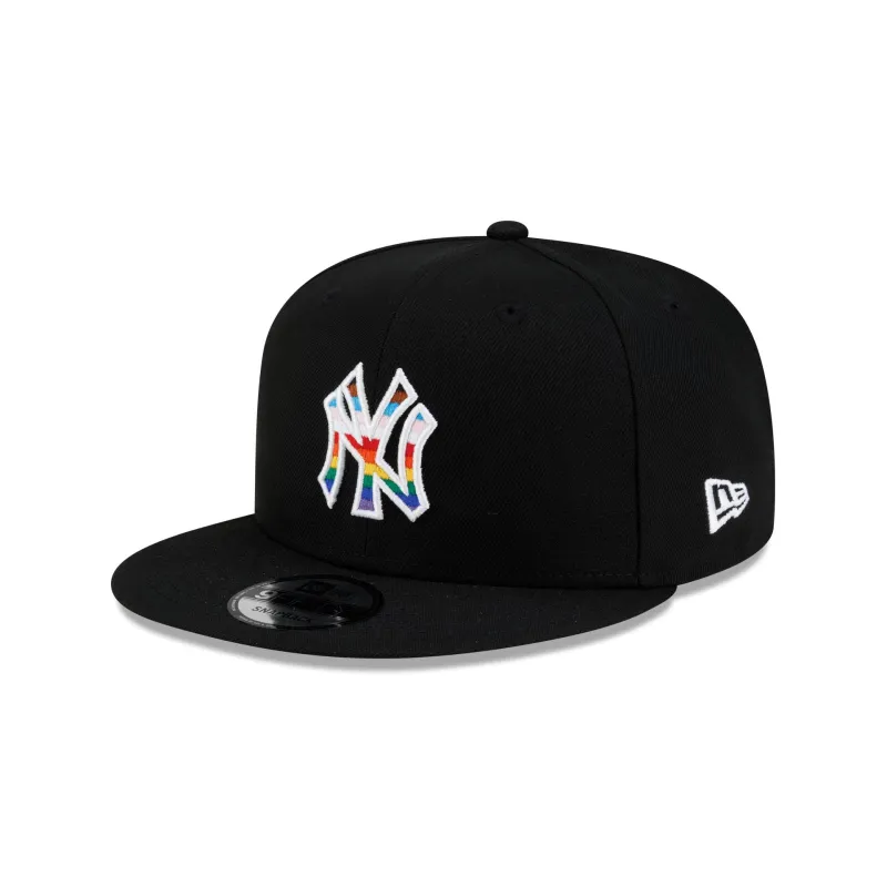 New York Yankees Pride 9FIFTY Snapback Hat made by New Era