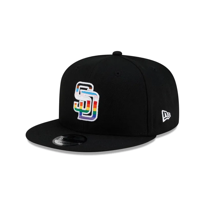 San Diego Padres Pride 9FIFTY Snapback Hat made by New Era