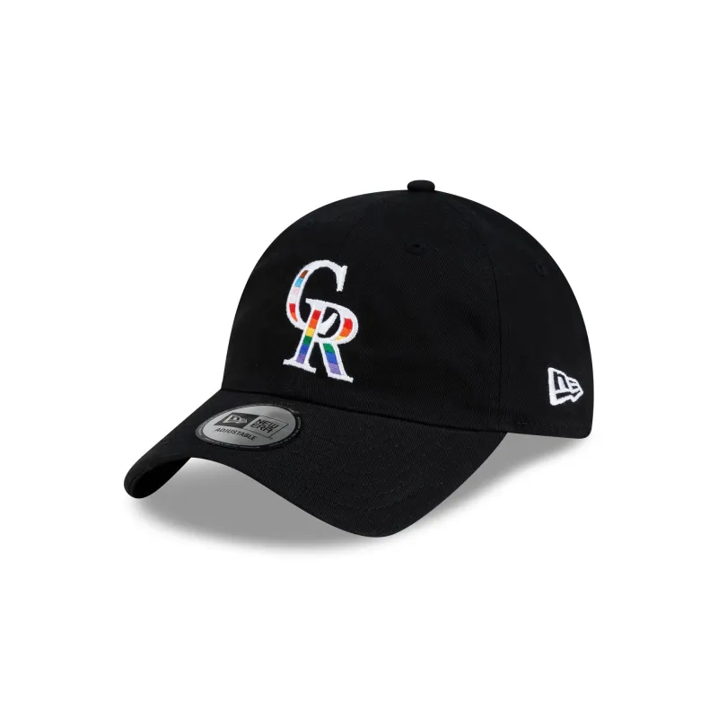 Colorado Rockies Pride Casual Classic Adjustable Hat made by New Era