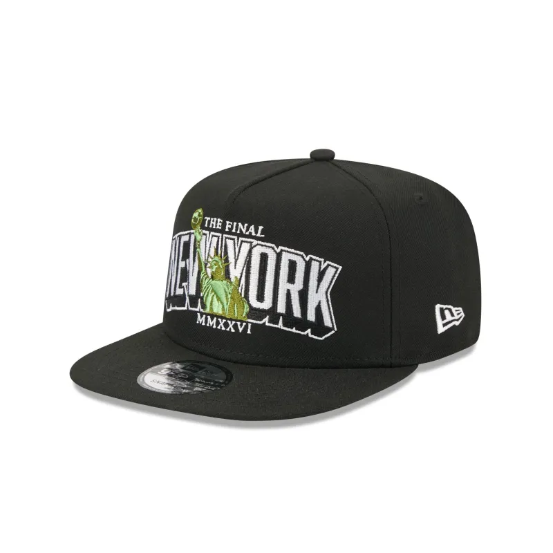 New Era Cap New York the 2026 Soccer Final 9FIFTY A-Frame Snapback made by New Era