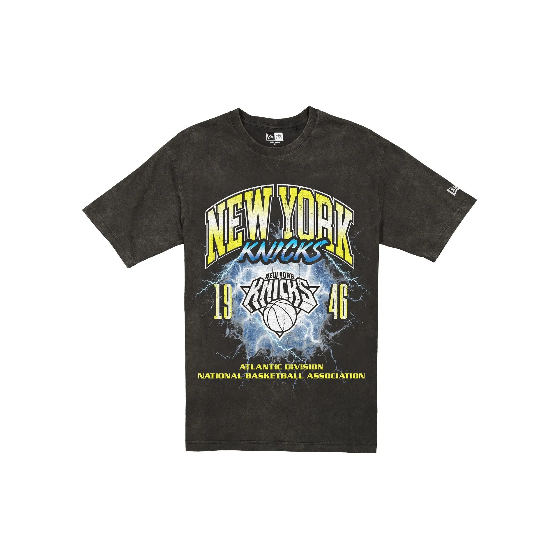 New York Knicks Lifestyle Graphics Storm Black T-Shirt sold by New Era
