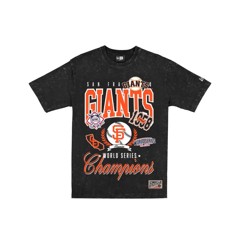 San Francisco Giants Sport Classics Vintage Mineral Washed T-Shirt made by New Era