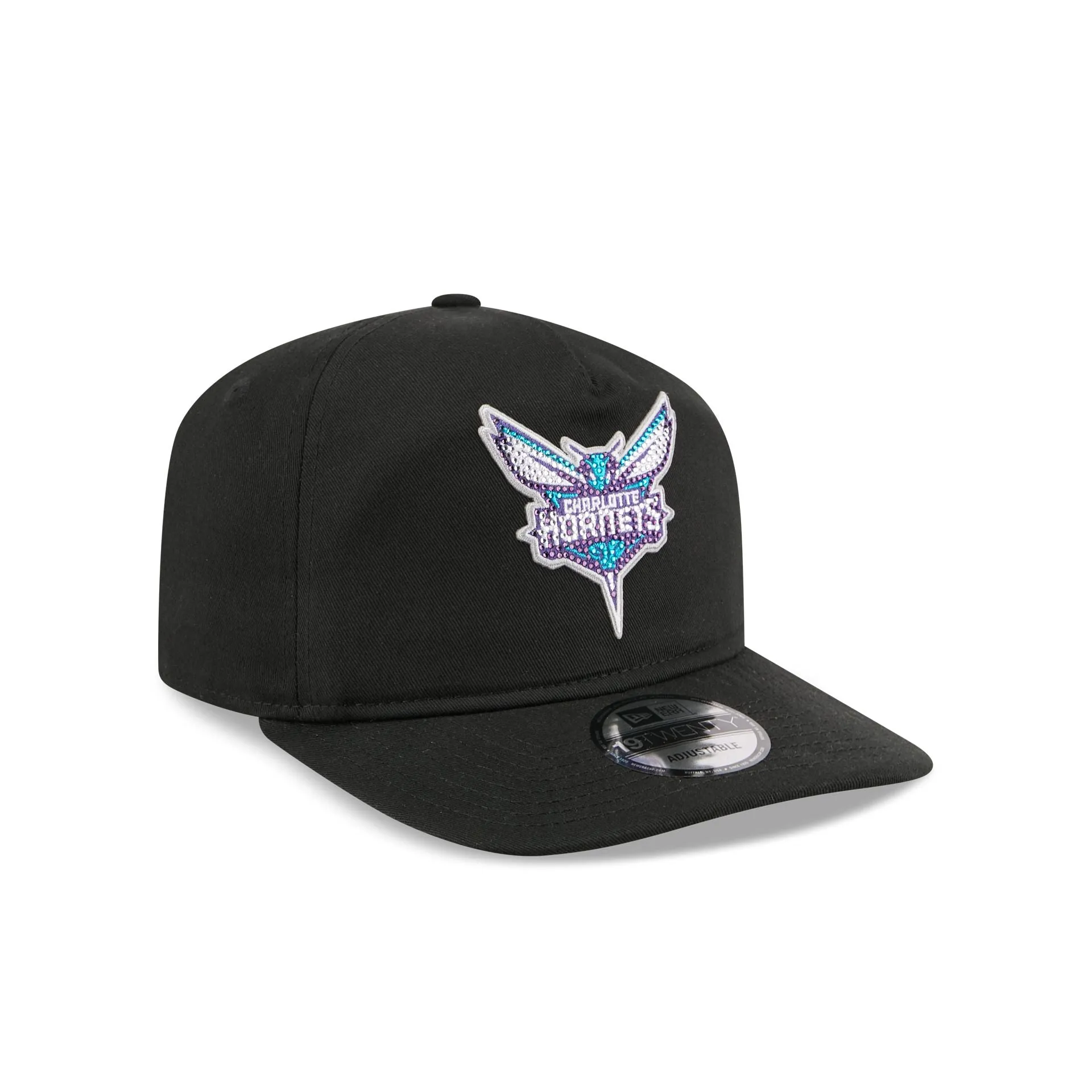 Charlotte Hornets 2026 Draft Black 19TWENTY Adjustable Hat sold by New Era product image thumbnail 3