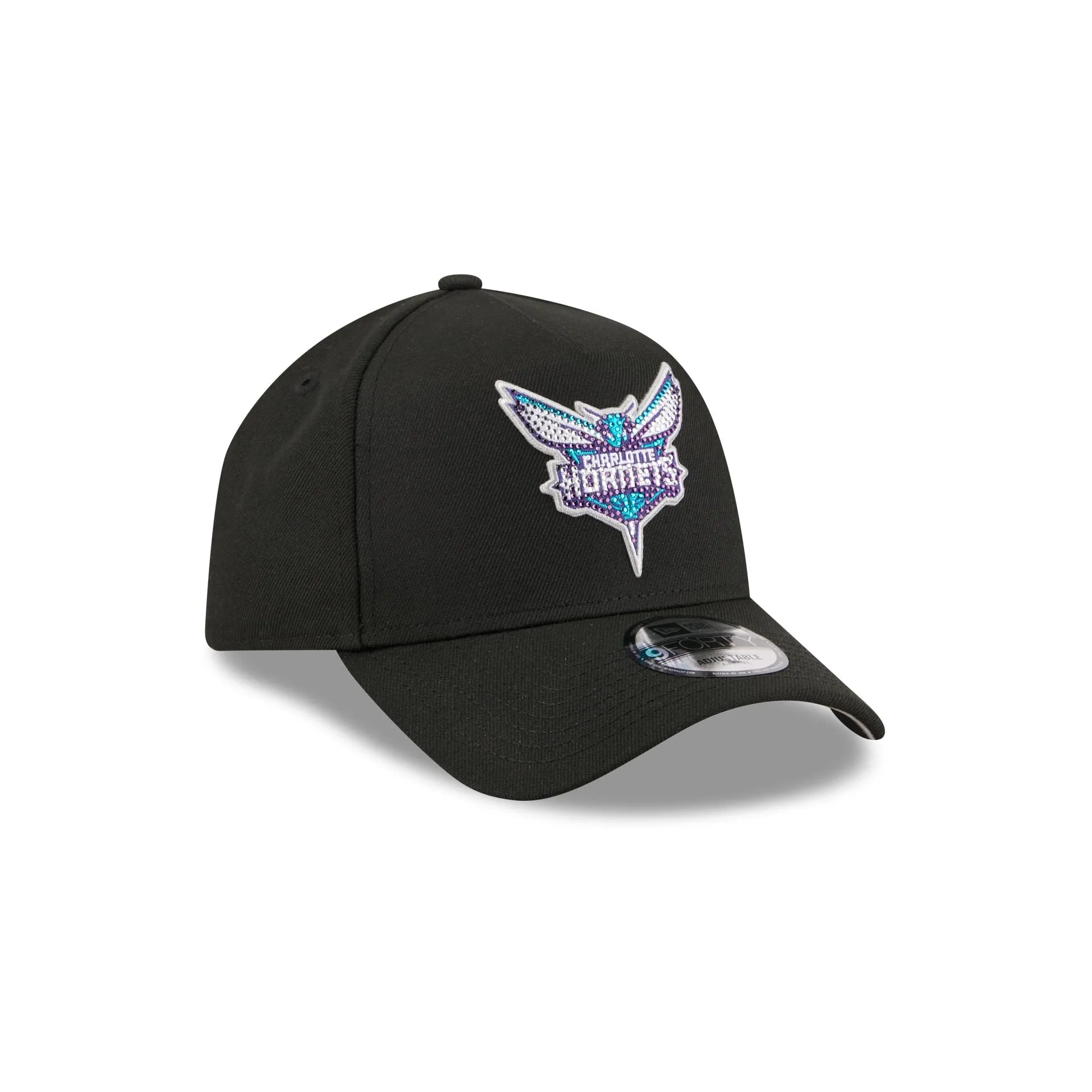 Charlotte Hornets 2026 Draft Black 9FORTY A-Frame Snapback Hat sold by New Era product image thumbnail 3