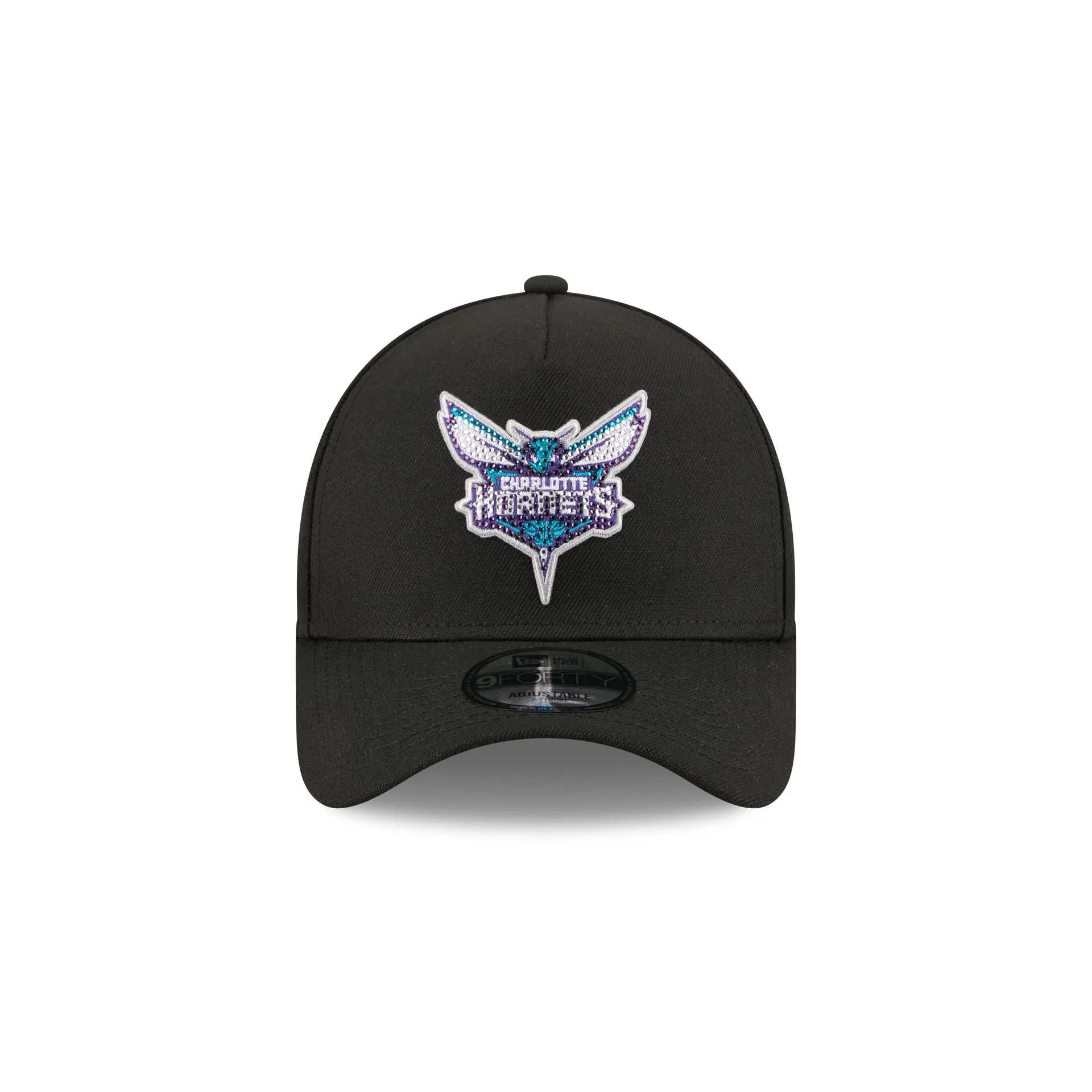 Charlotte Hornets 2026 Draft Black 9FORTY A-Frame Snapback Hat sold by New Era product image thumbnail 2