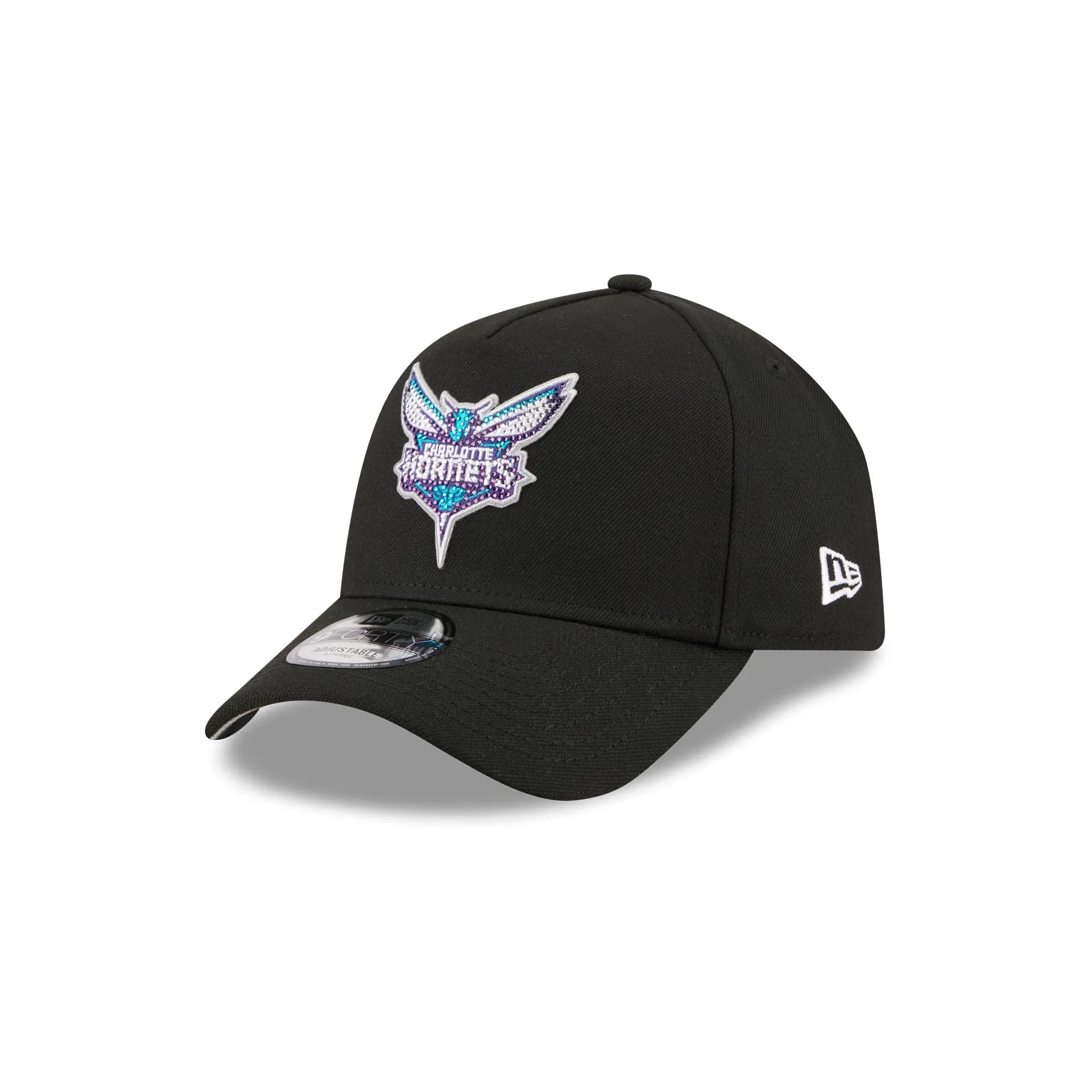 Charlotte Hornets 2026 Draft Black 9FORTY A-Frame Snapback Hat sold by New Era