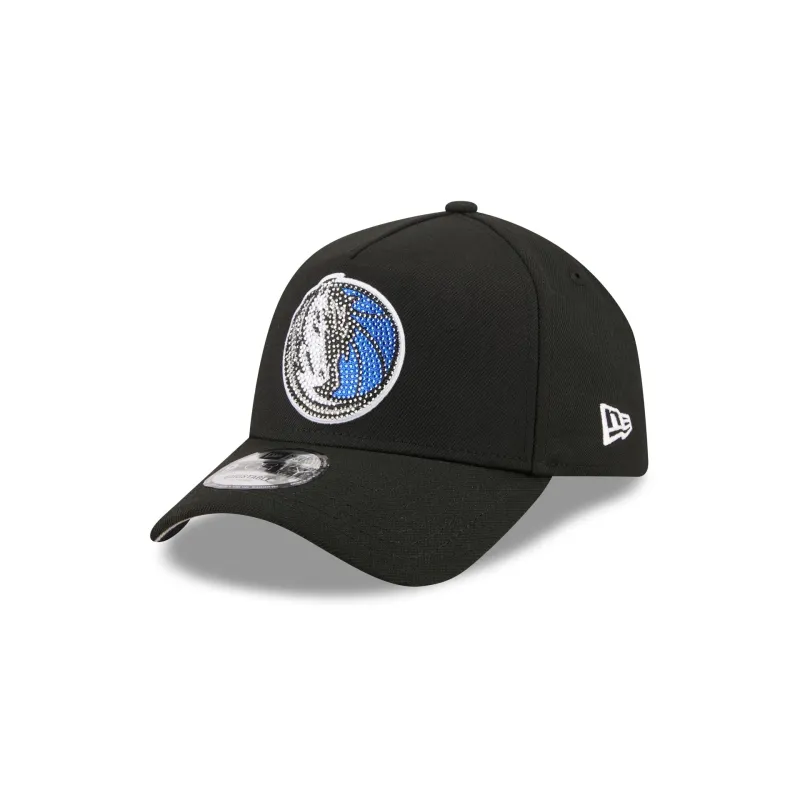 Dallas Mavericks 2026 Draft Black 9FORTY A-Frame Snapback Hat made by New Era