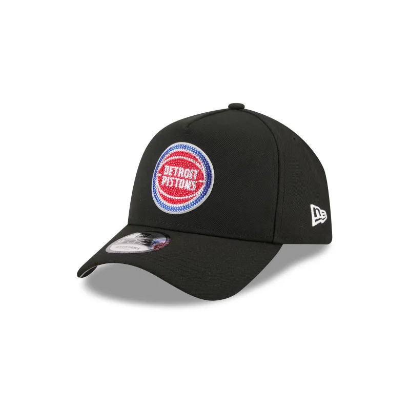 Detroit Pistons 2026 Draft Black 9FORTY A-Frame Snapback Hat made by New Era