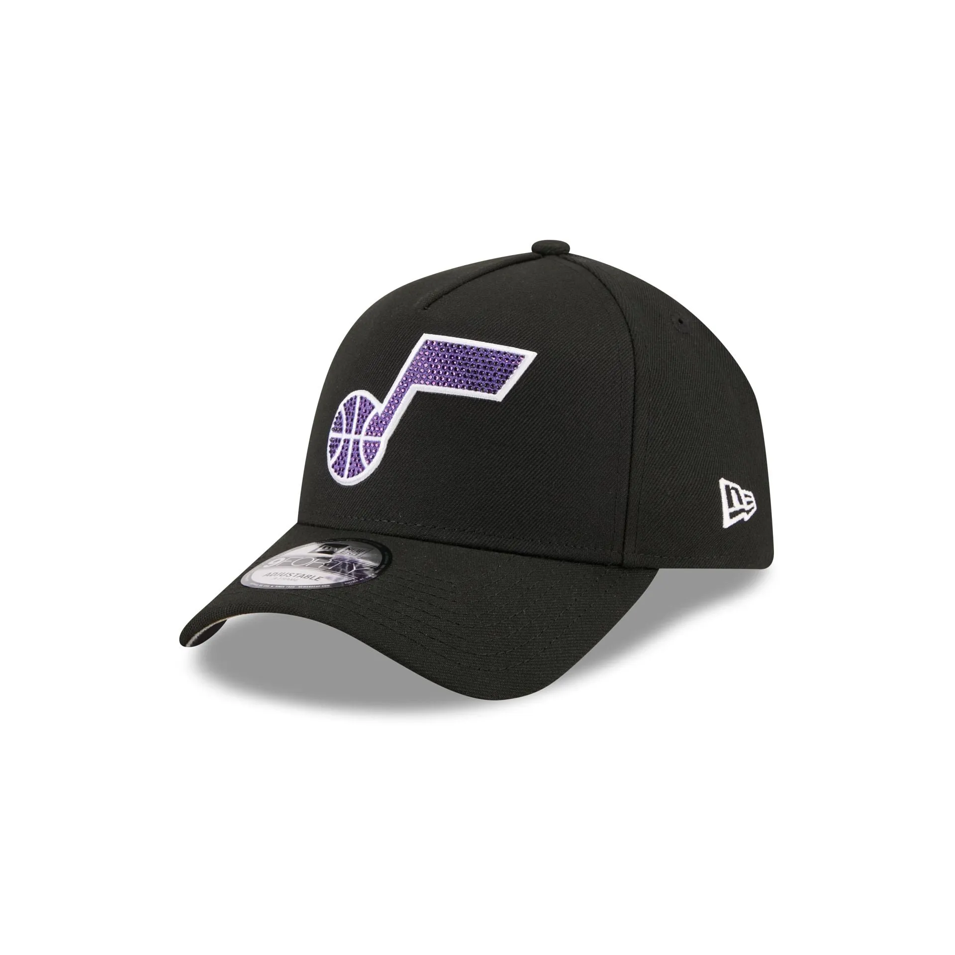 Utah Jazz 2026 Draft Black 9FORTY A-Frame Snapback Hat sold by New Era