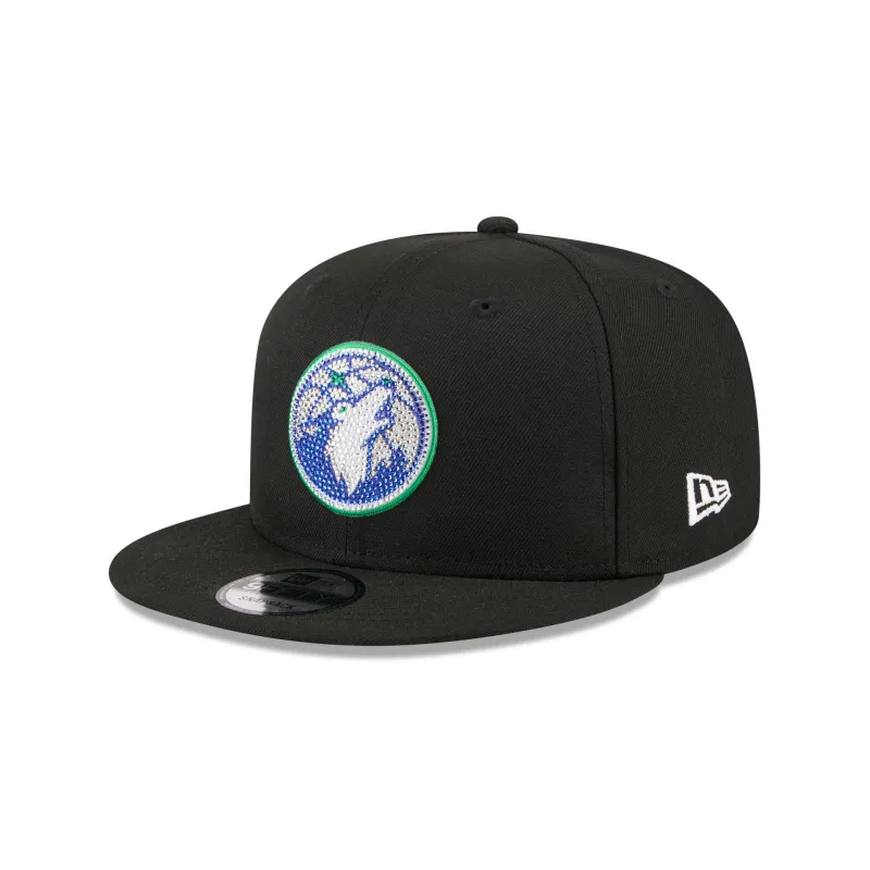 Minnesota Timberwolves 2026 Draft Black 9FIFTY Snapback Hat made by New Era