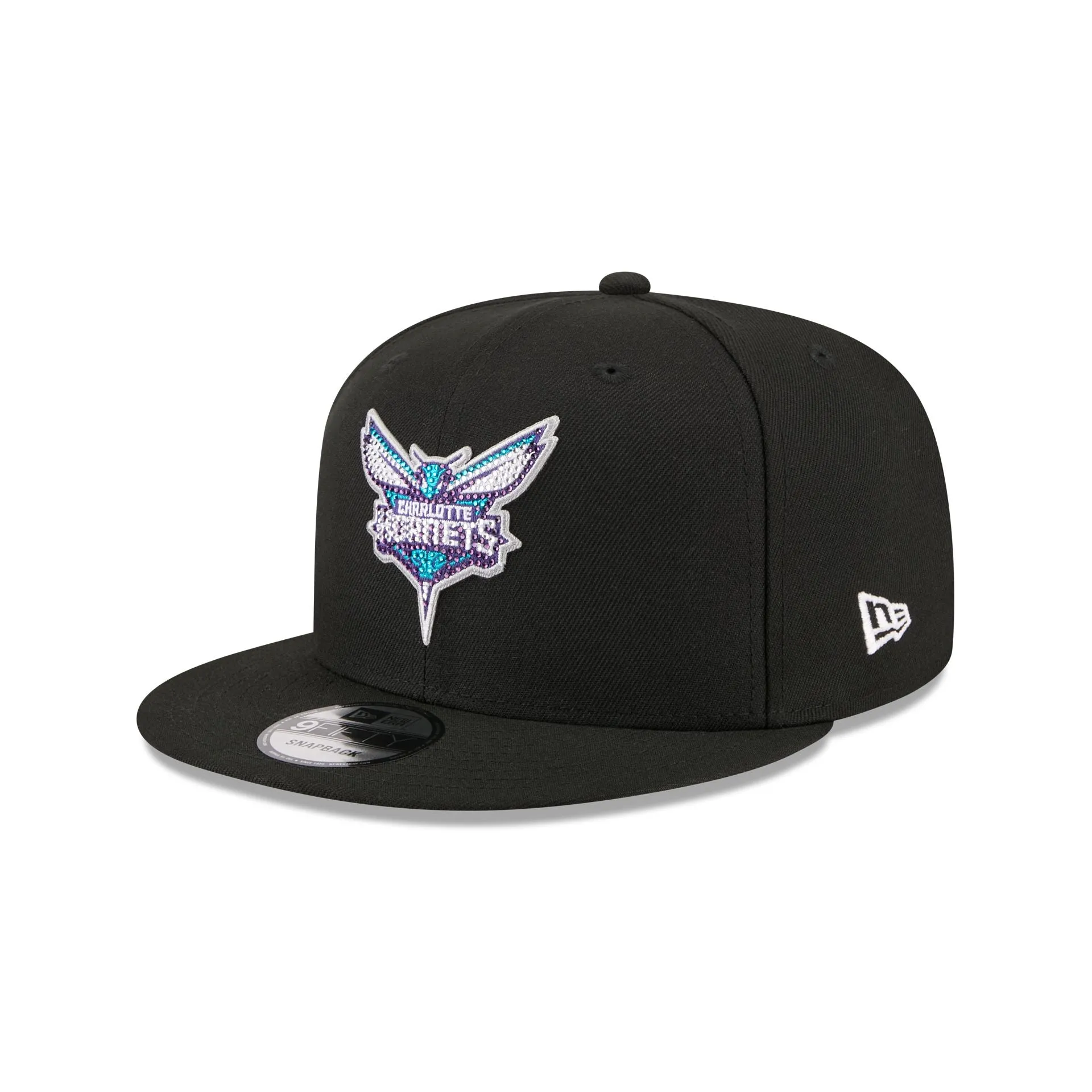 Charlotte Hornets 2026 Draft Black 9FIFTY Snapback Hat sold by New Era