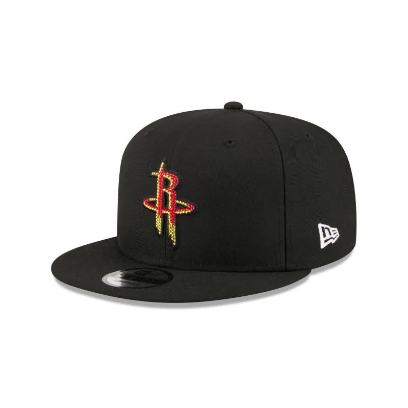 Houston Rockets 2026 Draft Black 9FIFTY Snapback Hat made by New Era