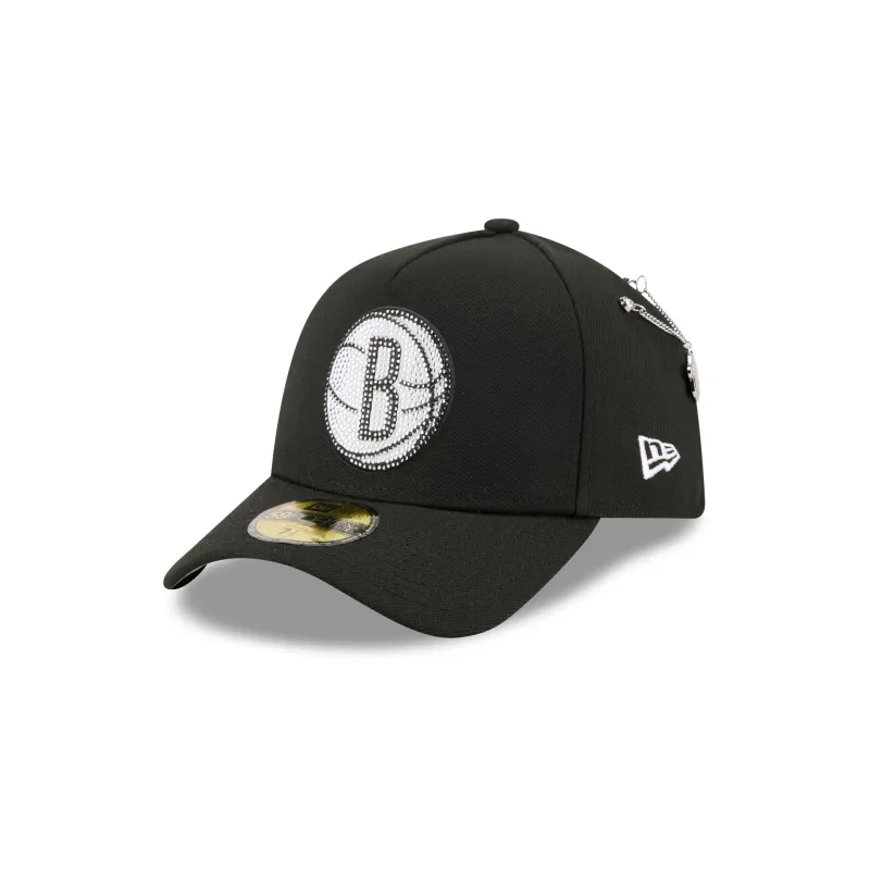 Brooklyn Nets 2026 Draft Black 59FORTY A-Frame Fitted Hat made by New Era