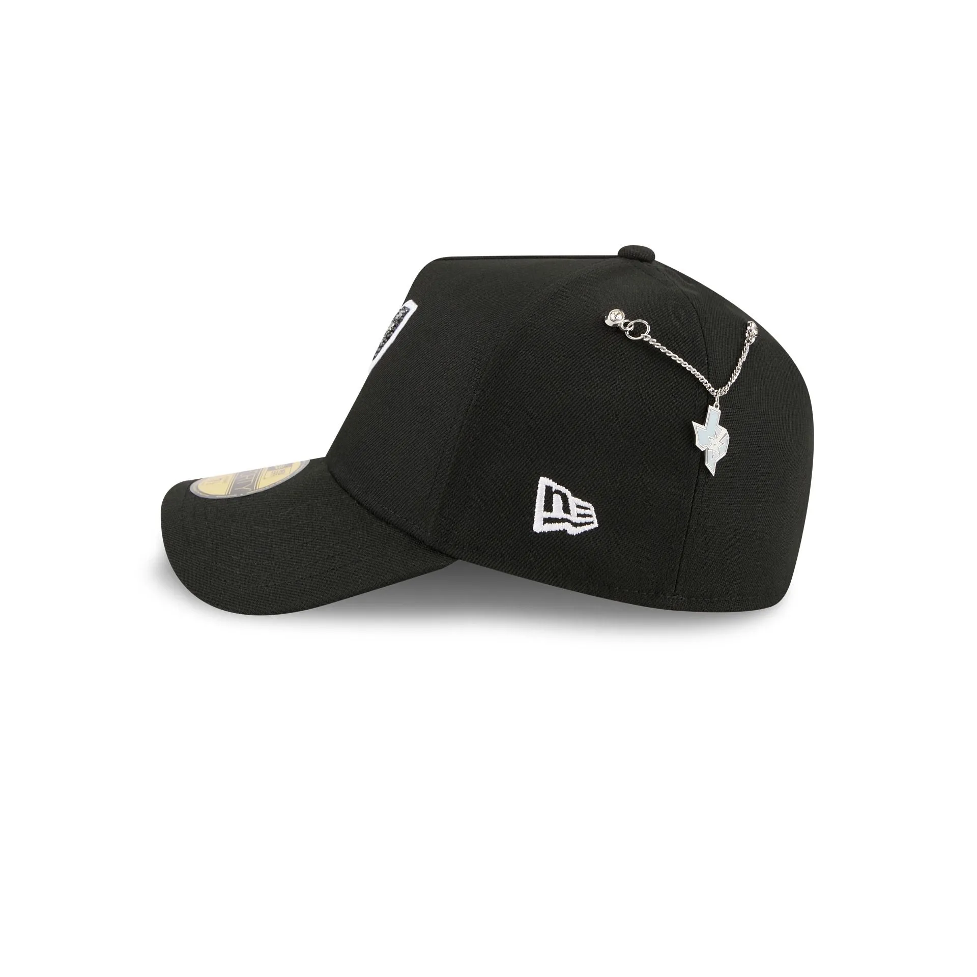San Antonio Spurs 2026 Draft Black 59FORTY A-Frame Fitted Hat sold by New Era product image thumbnail 4