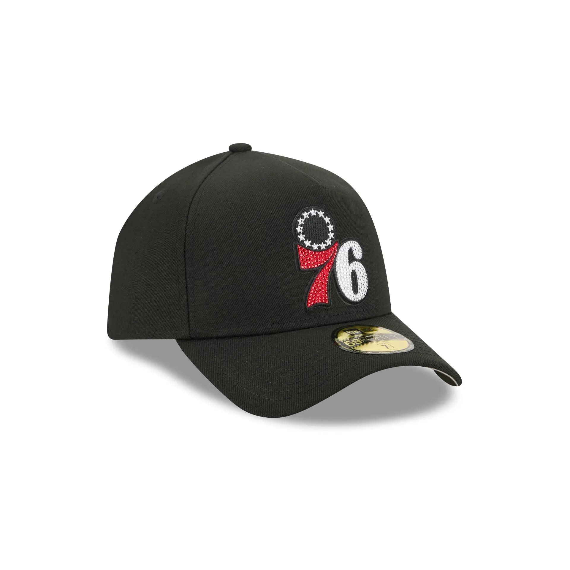 Philadelphia 76ers 2026 Draft Black 59FORTY A-Frame Fitted Hat sold by New Era product image thumbnail 3