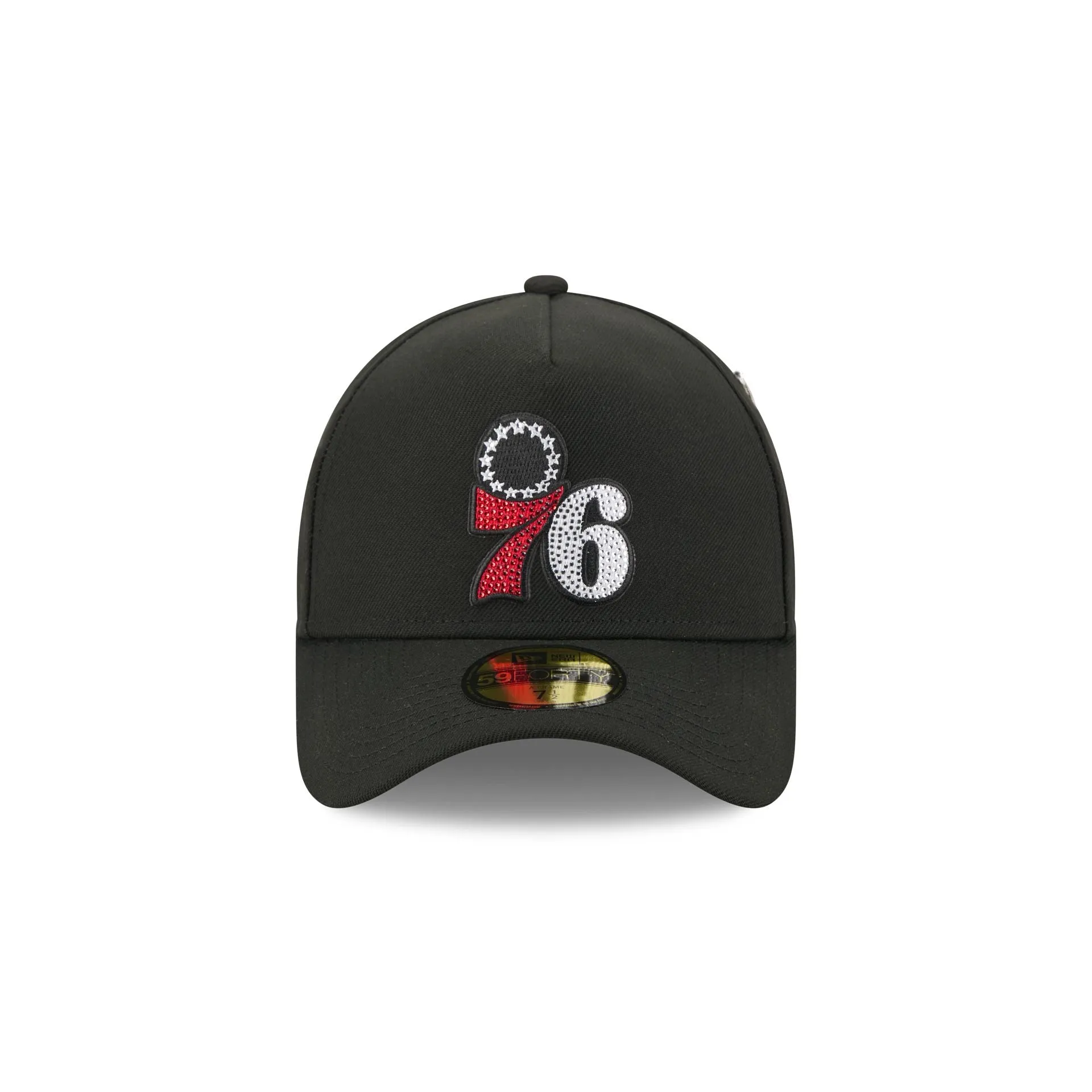 Philadelphia 76ers 2026 Draft Black 59FORTY A-Frame Fitted Hat sold by New Era product image thumbnail 2