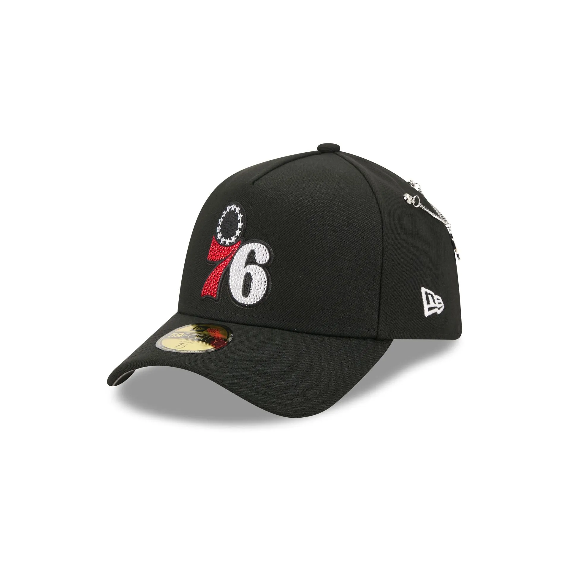 Philadelphia 76ers 2026 Draft Black 59FORTY A-Frame Fitted Hat sold by New Era