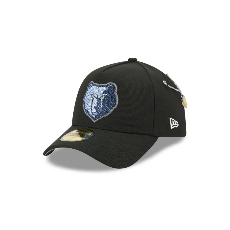 Memphis Grizzlies 2026 Draft Black 59FORTY A-Frame Fitted Hat made by New Era