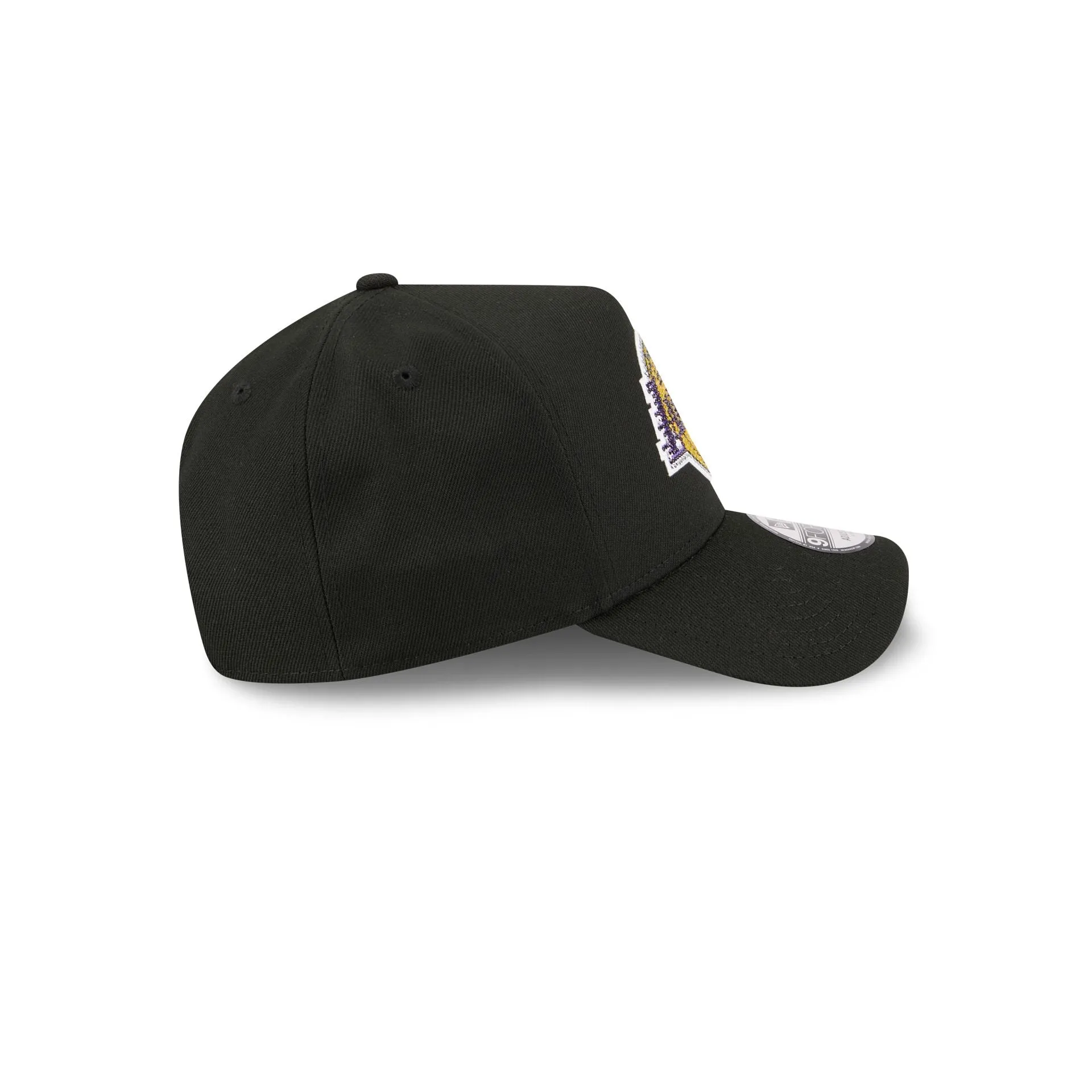 Los Angeles Lakers 2026 Draft Black 9FORTY A-Frame Snapback Hat sold by New Era product image thumbnail 5