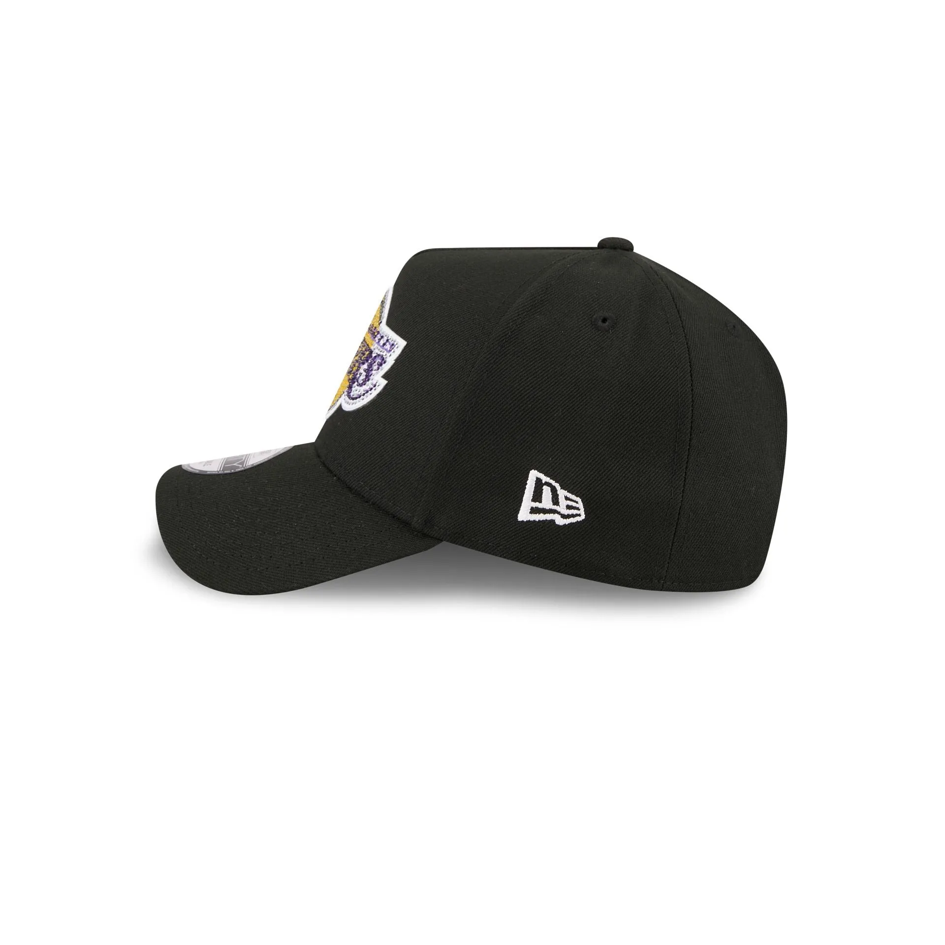 Los Angeles Lakers 2026 Draft Black 9FORTY A-Frame Snapback Hat sold by New Era product image thumbnail 4