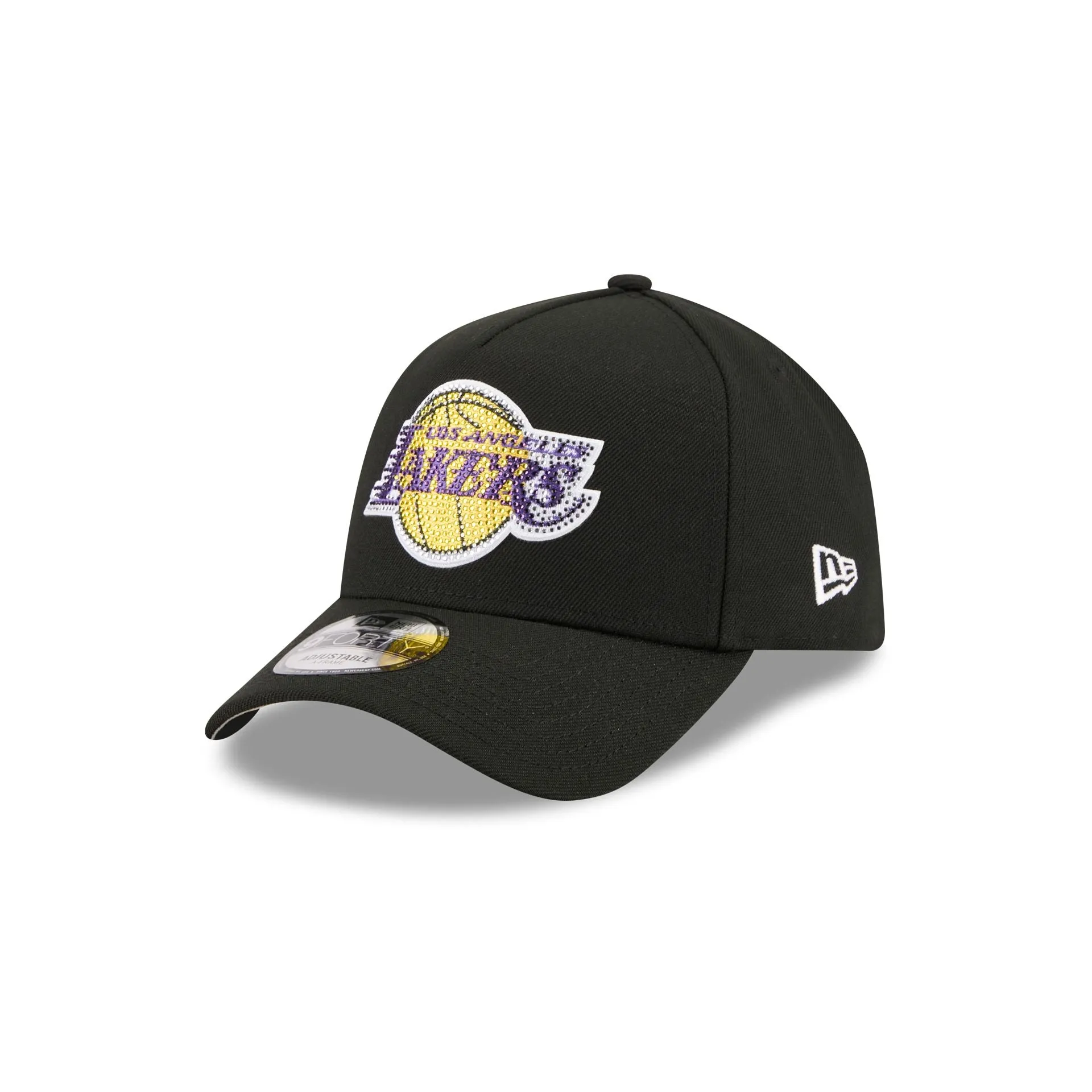Los Angeles Lakers 2026 Draft Black 9FORTY A-Frame Snapback Hat sold by New Era