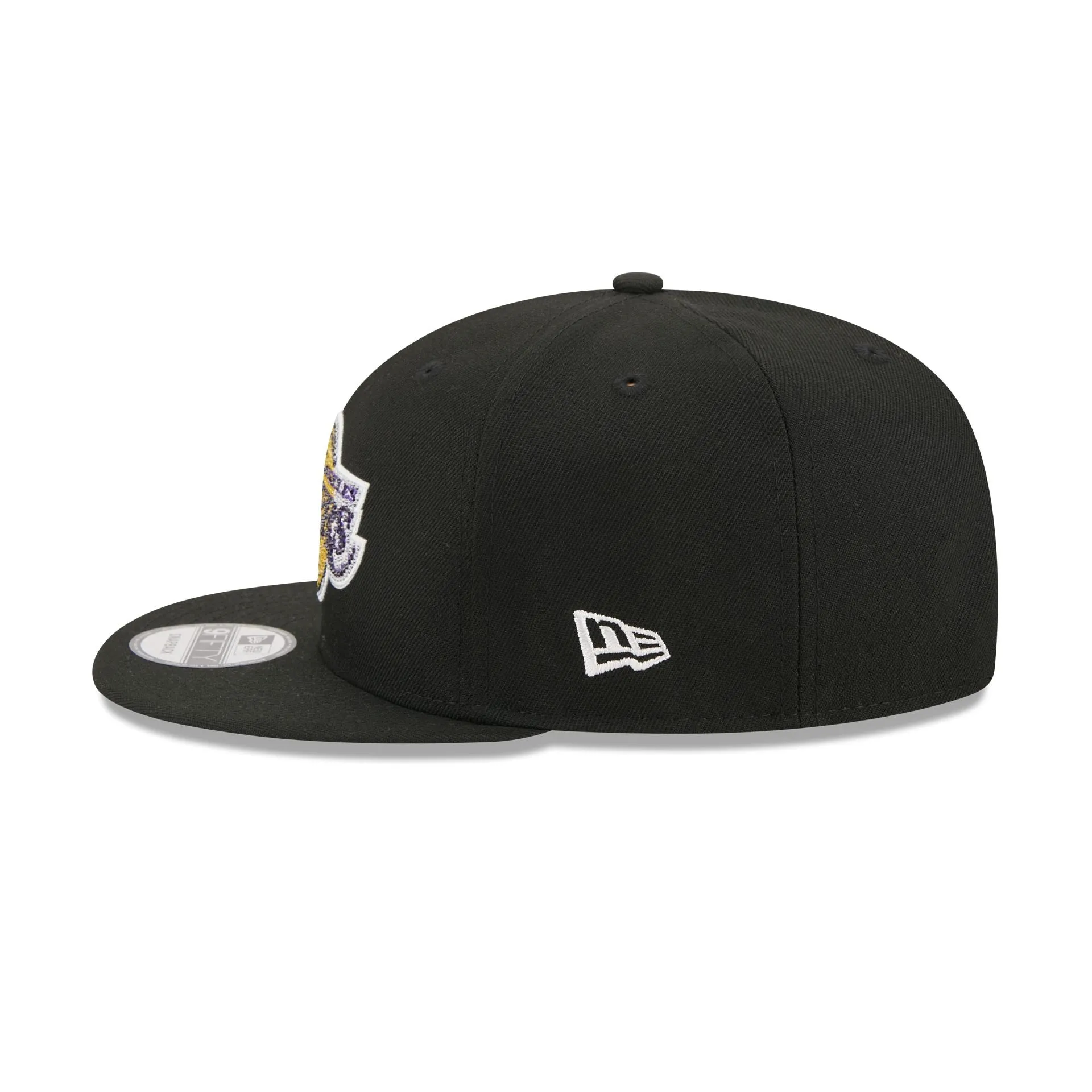 Los Angeles Lakers 2026 Draft Black 9FIFTY Snapback Hat sold by New Era product image thumbnail 4