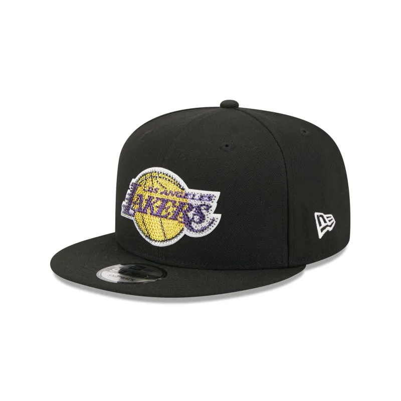 Los Angeles Lakers 2026 Draft Black 9FIFTY Snapback Hat made by New Era