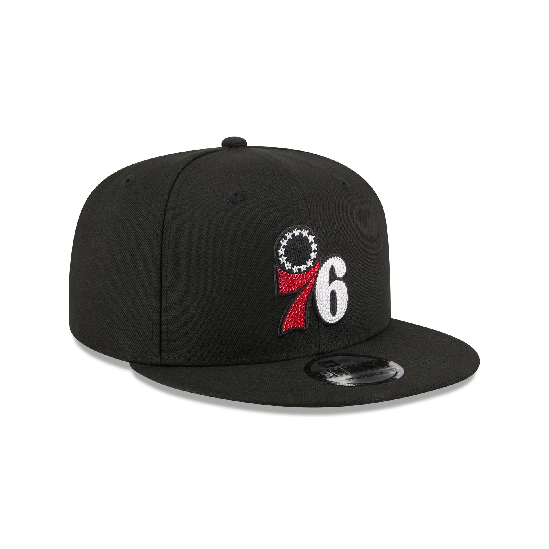 Philadelphia 76ers 2026 Draft Black 9FIFTY Snapback Hat sold by New Era product image thumbnail 3