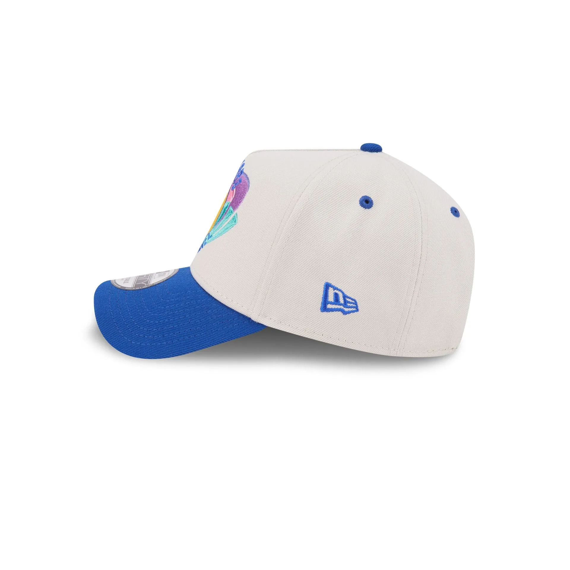 Golden State Warriors Hardwood Classics Retro Stone 9FORTY A-Frame Snapback Hat sold by New Era product image thumbnail 4