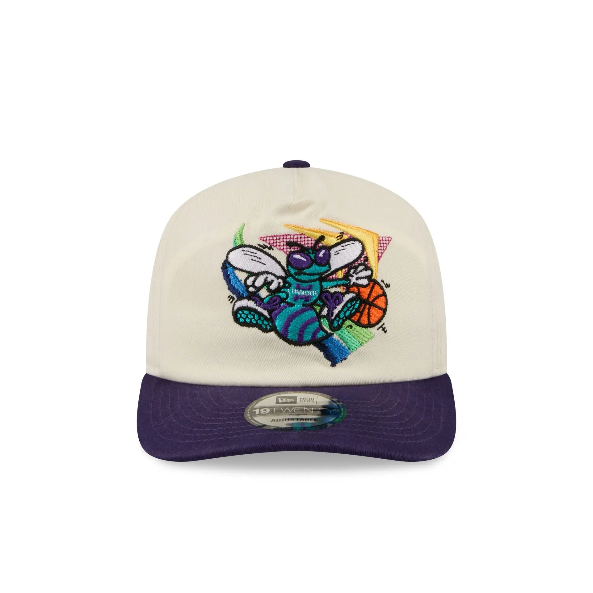 Charlotte Hornets Hardwood Classics Retro Chrome 19TWENTY Adjustable Hat sold by New Era product image thumbnail 2