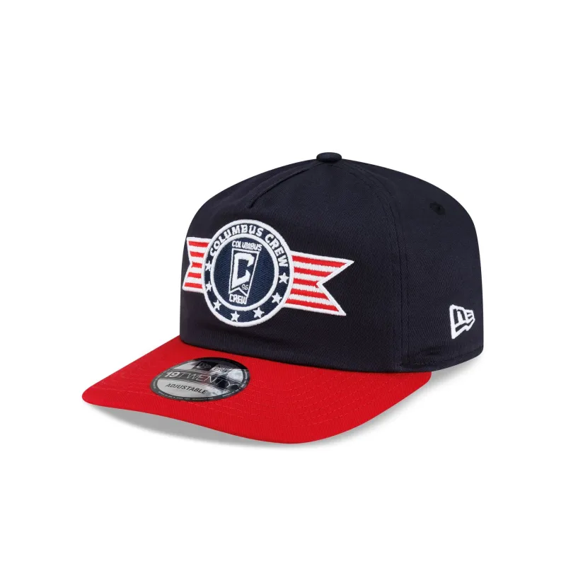Columbus Crew MLS Americana 19TWENTY Snapback Hat made by New Era