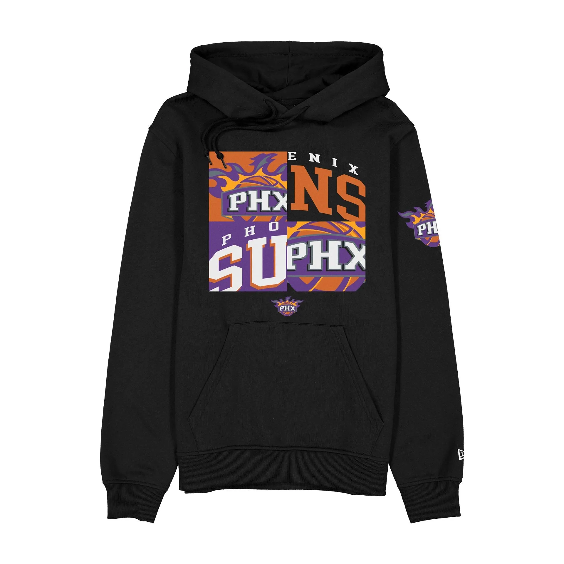 Phoenix Suns Hardwood Classics 2000s Multi Logos Hoodie sold by New Era