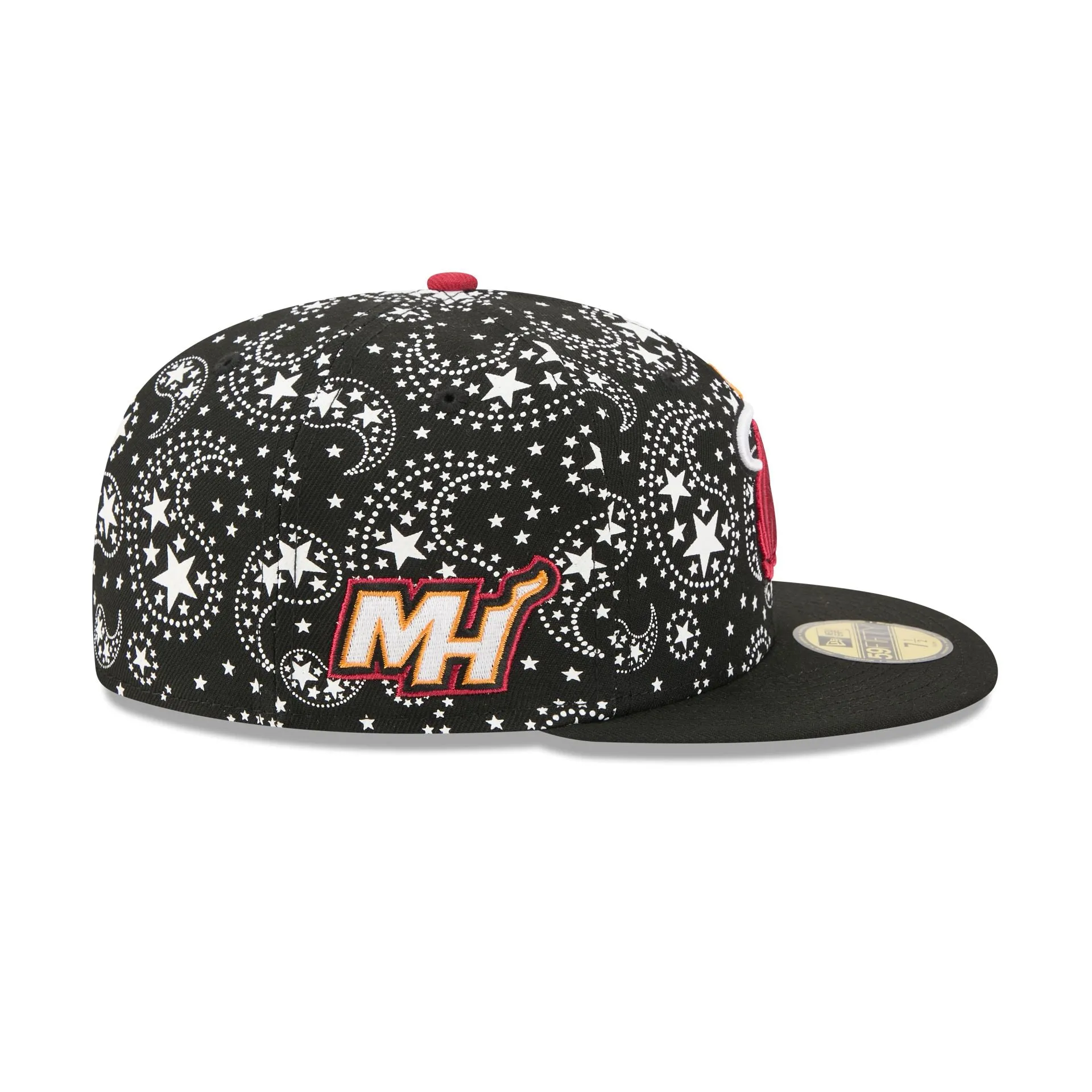 Miami Heat Star Studded 59FIFTY Fitted Hat sold by New Era product image thumbnail 4