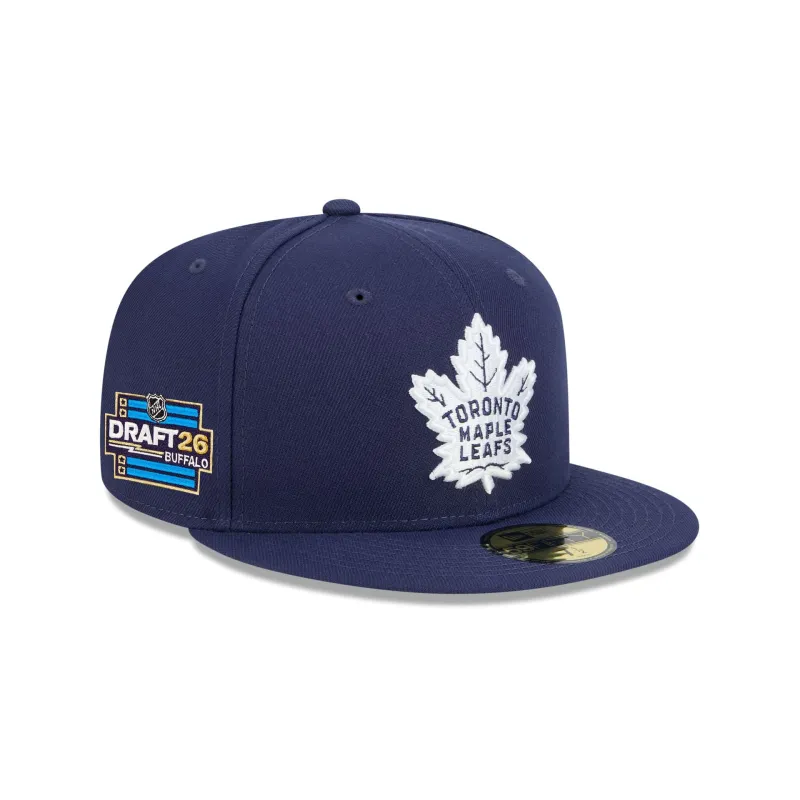 Toronto Maple Leafs 2026 Draft 59FIFTY Fitted Hat made by New Era
